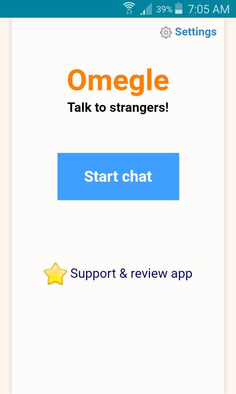 Omegle android free